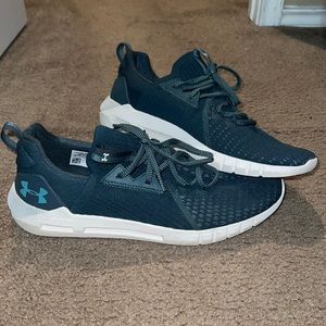 Dark teal green Under Armour tennis shoes